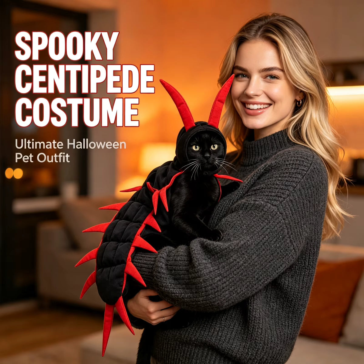 The Centipede Cat Costume — Creepy-Cute Halloween Costume